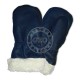 Kids Leather Mittens Various Colors Highly Warmth